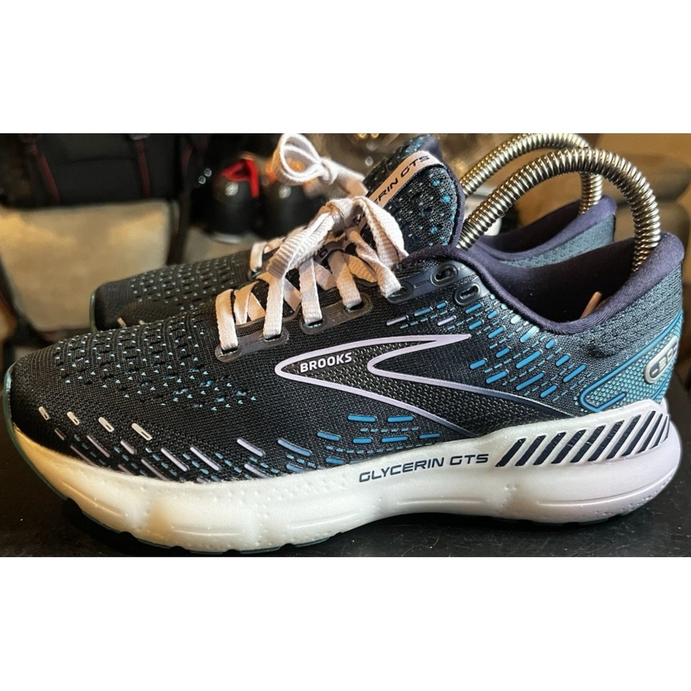 Brooks Glycerin GTS 20 Running Shoes Peacoat/Ocean/Pastel Lilac, Women's Size 7B